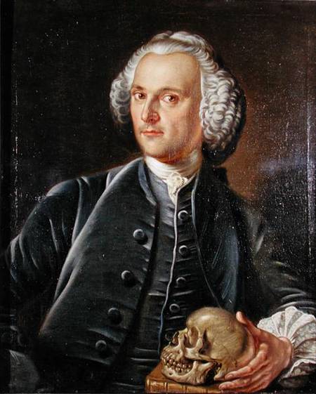 Portrait of Dr William Barrett van Jan van Rymsdyk