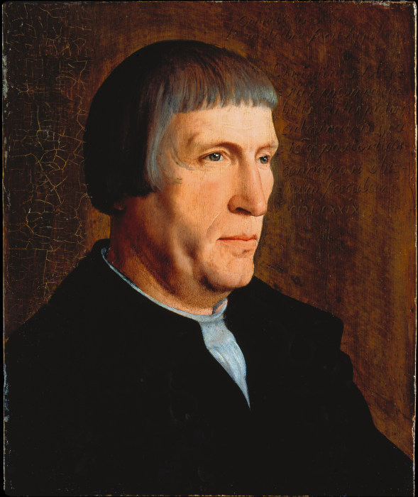 Portrait of a Man van Jan van Scorel