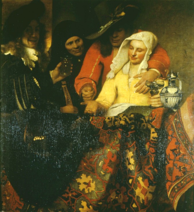 De koppelaarster  van Johannes Vermeer 