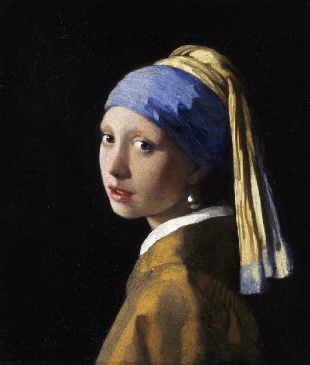 Meisje met de parel.  - Johannes Vermeer 