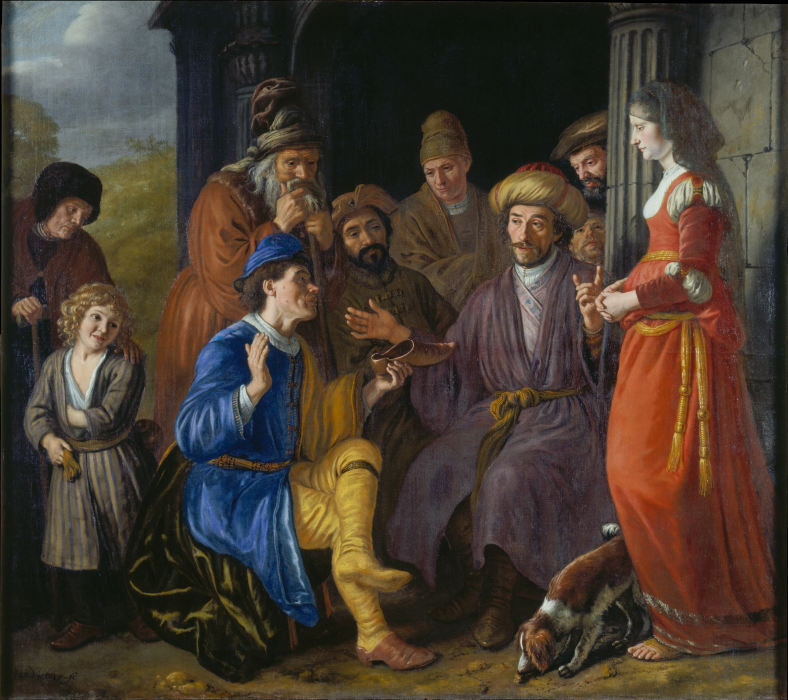 Boaz assumes the Legacy of Elimelech van Jan Victors