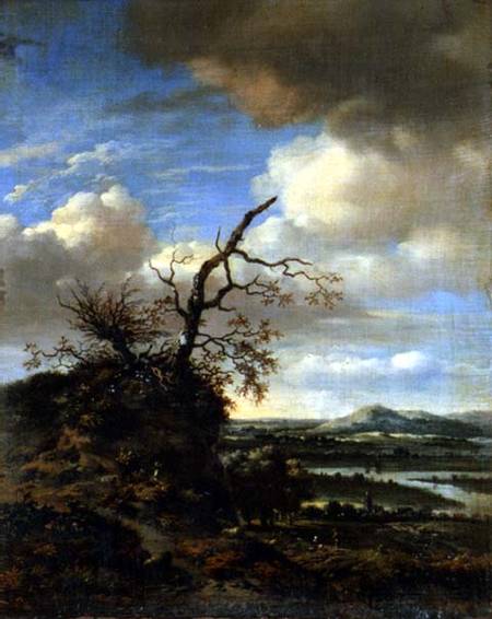 Extensive River Landscape c.1665/1670 van Jan Wynants