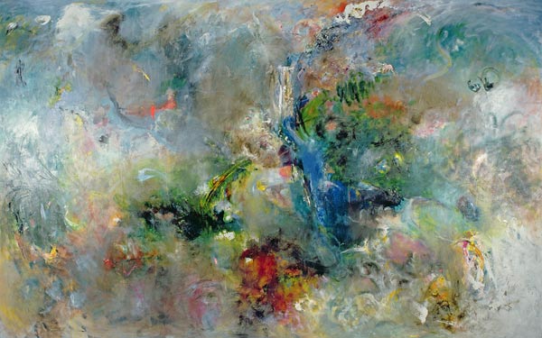 Valley of the Waterfalls, 1994 (oil on canvas)  van Jane  Deakin