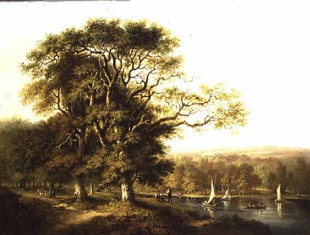 View on The Forth, Stirling van Jane Nasmyth