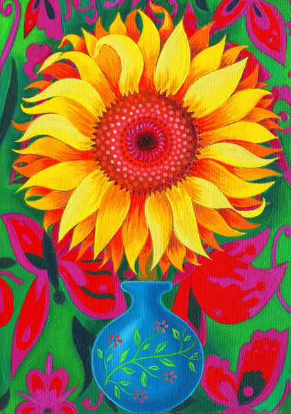Sunflower van Jane Tattersfield