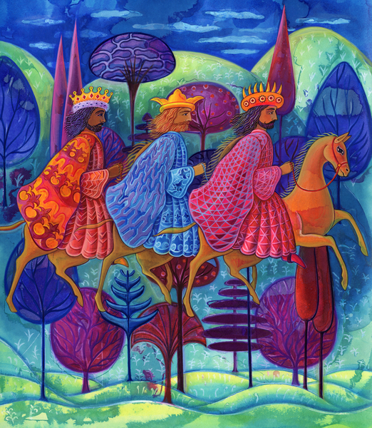 The Three Kings Christmas van Jane Tattersfield