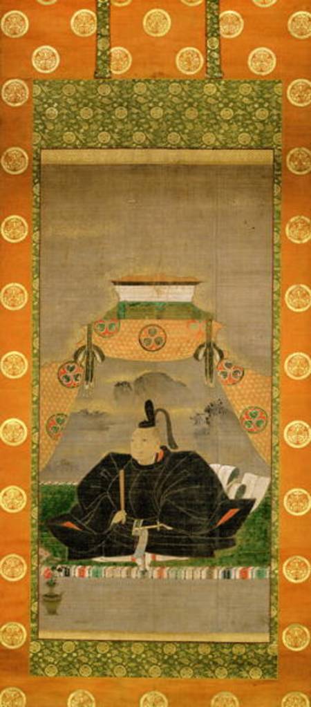 Portrait of Tokugawa Ieyasu (1543-1616), Japanese van Japanese School
