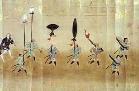 Sixth Korean Embassy to Japan at the time of Tokugawa Ietsuna's succession in 1651 possibly by Kano