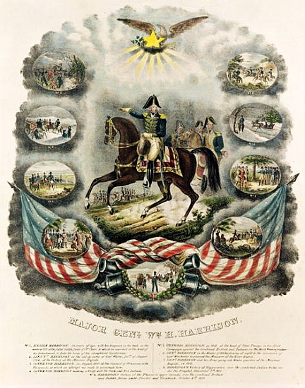 Major General William Henry Harrison, c.1813 van J.C. Richard