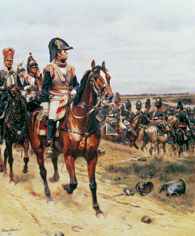 General of the First Empire van Jean-Baptiste Edouard Detaille