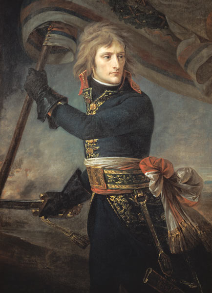 General Bonaparte (1769-1821) on the Bridge at Arcole van Jean-Antoine Gros