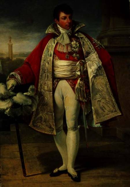 Portrait of Marshal Geraud Christophe Duroc Duke of Friuli (1772-1813) van Jean-Antoine Gros