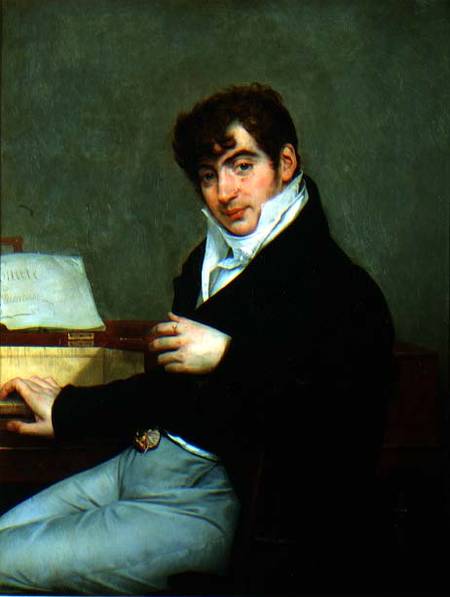 Portrait of Pierre Zimmermann (1785-1853) van Jean-Antoine Gros