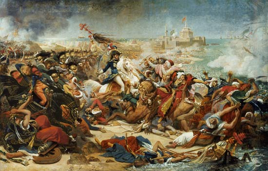 Die Schlacht von Abukir van Jean-Antoine Gros