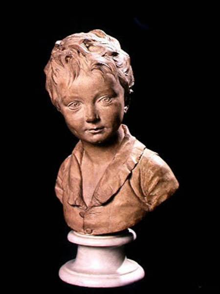 Bust of Alexandre Brongniart (1770-1847) van Jean-Antoine Houdon