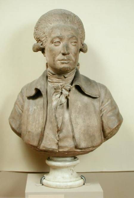 Bust of Marie Jean Antoine Nicolas de Caritat (1743-94) Marquis de Condorcet van Jean-Antoine Houdon