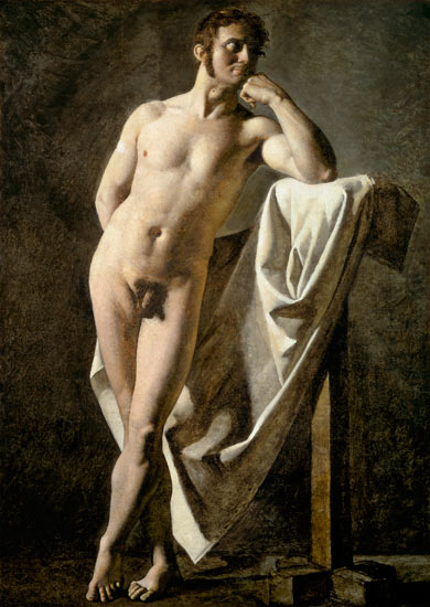 Anatomische Studie eines Mannes. van Jean Auguste Dominique Ingres