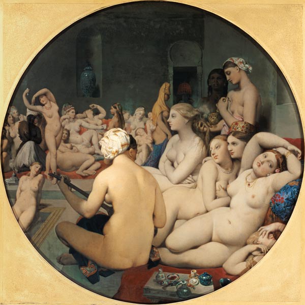 Het Turkse bad van Jean Auguste Dominique Ingres