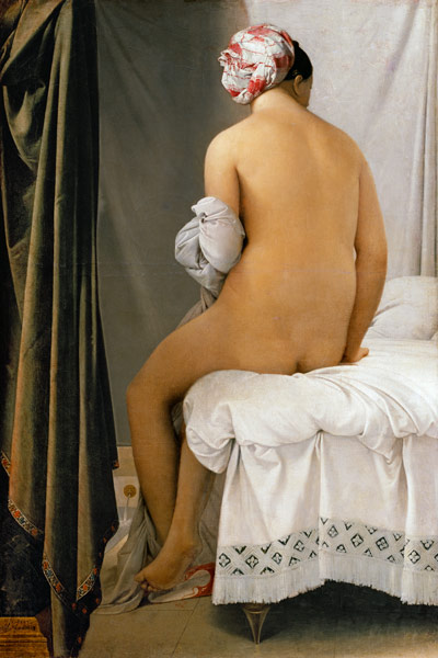 Die Badende von Valpençon van Jean Auguste Dominique Ingres