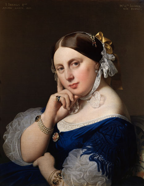 Madame Ingres van Jean Auguste Dominique Ingres