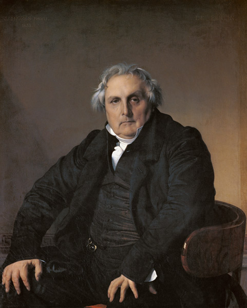 Bildnis Louis-François Bertin van Jean Auguste Dominique Ingres