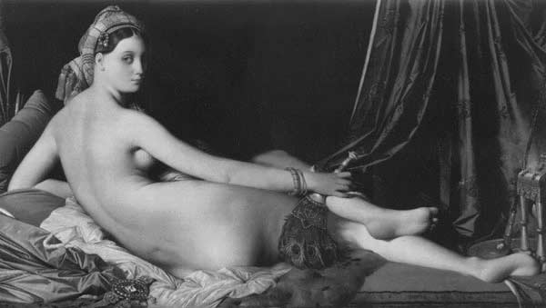 Die große Odaliske van Jean Auguste Dominique Ingres