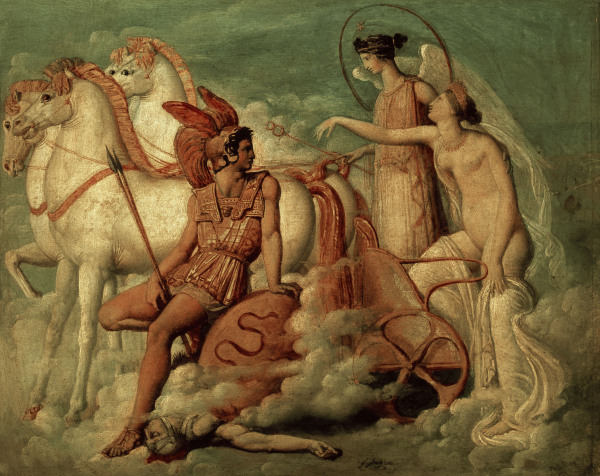 The Return of Venus van Jean Auguste Dominique Ingres