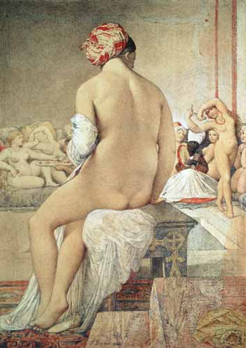 Odalisque or the Small Bather van Jean Auguste Dominique Ingres