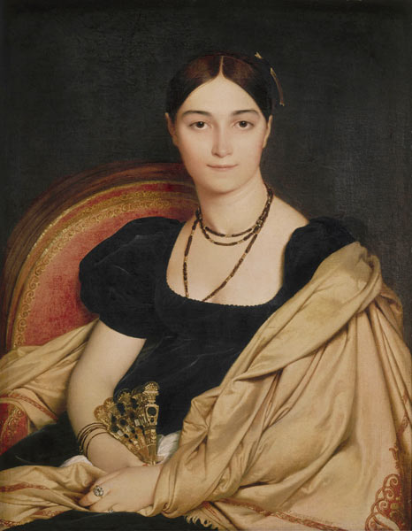 Portrait de Madame Duvaucey  van Jean Auguste Dominique Ingres