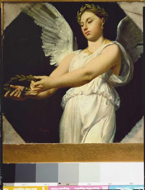Studie zur Apotheose des Homer van Jean Auguste Dominique Ingres
