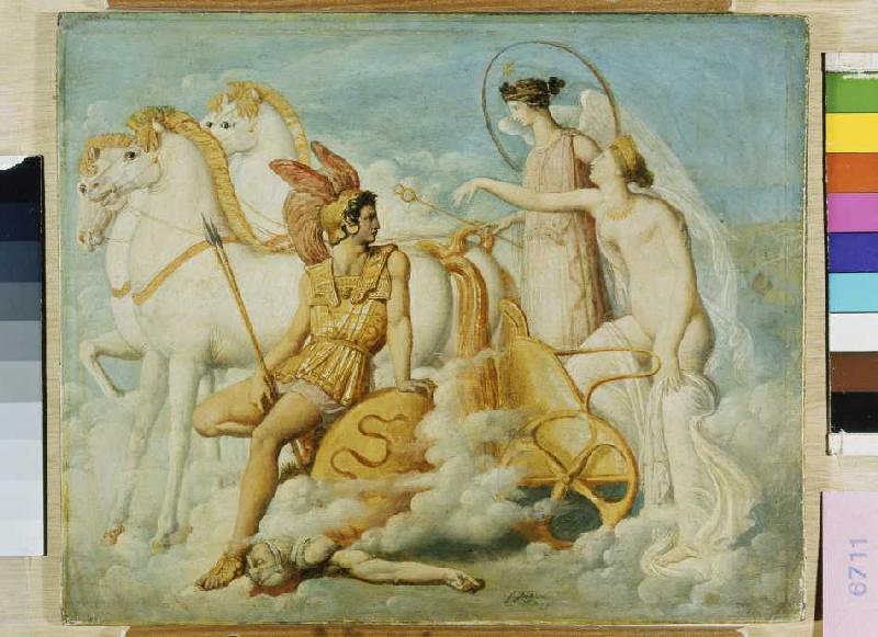Die verwundete Venus van Jean Auguste Dominique Ingres