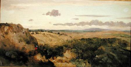 Mountain Landscape van Jean-Babtiste-Camille Corot