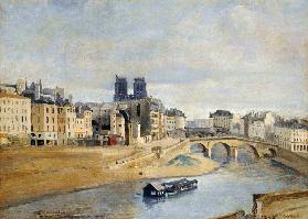 The Seine and the Quai des Orfevres