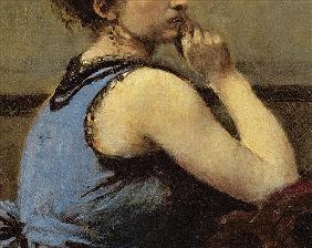 The Woman in Blue, 1874 (detail of 82880)
