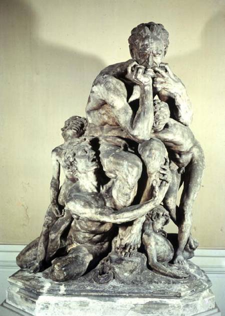 Ugolino and his Sons van Jean Baptiste Carpeaux