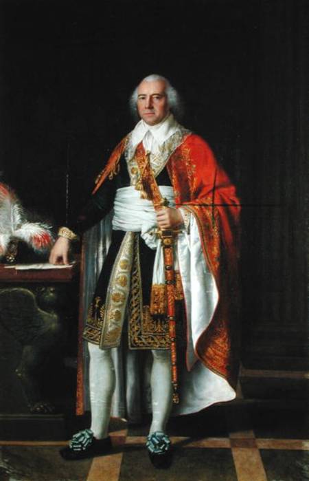 Charles Louis Francois Letourneur (1751-1817) van Jean Baptiste Francois Desoria