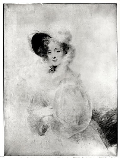 Charlotte Louise Eleonore Adelaide d''Osmond, Countess de Boigne (1781-1866) early 19th century (pas van Jean-Baptiste Isabey