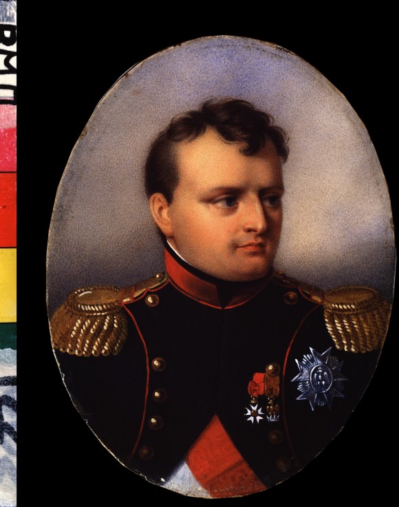 Portrait of Emperor Napoléon I Bonaparte (1769-1821) van Jean-Baptiste Isabey