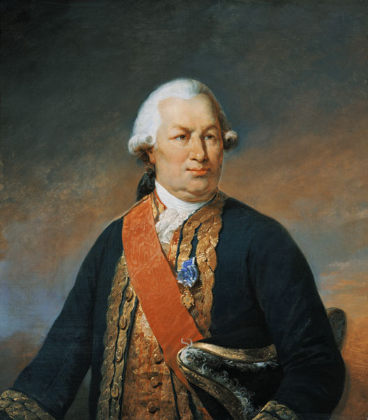 Francois-Joseph-Paul (1723-88) Count of Grasse van Jean Baptiste Mauzaisse