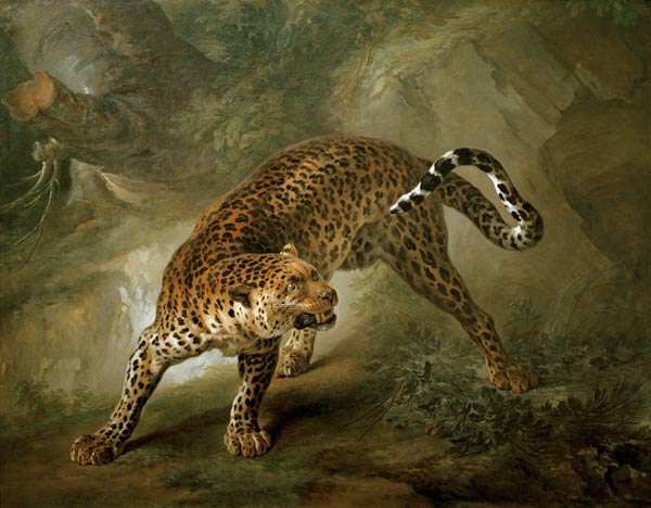 Leopard van Jean Baptiste Oudry