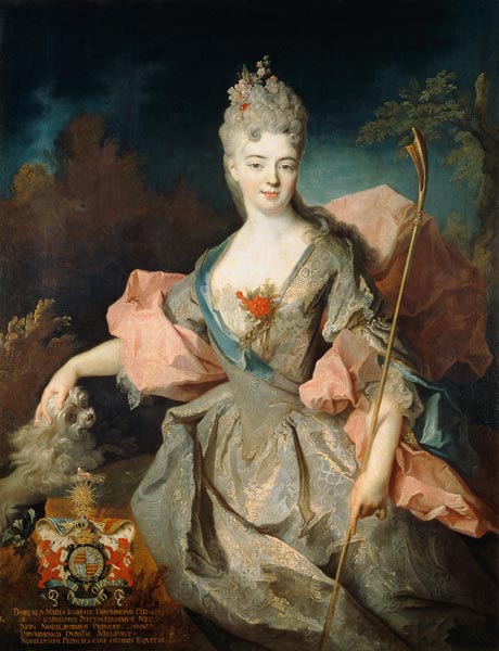 The Countess of Castelblanco van Jean Baptiste Oudry