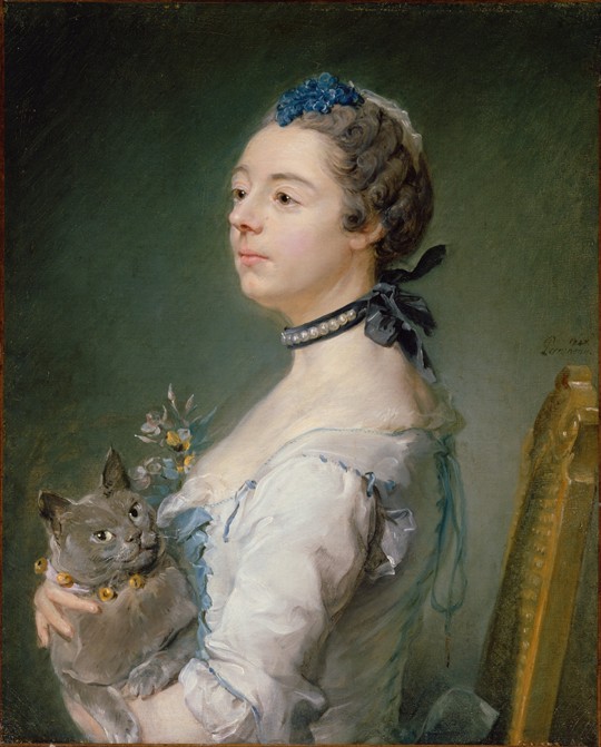 Magdaleine Pinceloup de la Grange, née de Parseval van Jean-Baptiste Perronneau