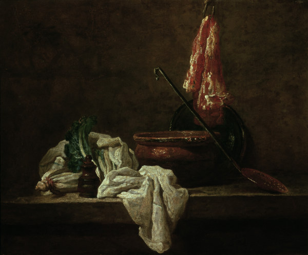 Stll Life van Jean-Baptiste Siméon Chardin