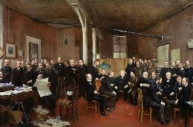 Le Journal des Debats, 1889 (oil on canvas)