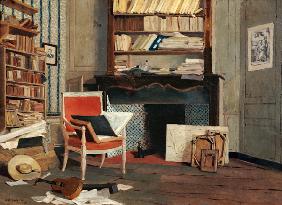 Interior of the Study of Doctor X
