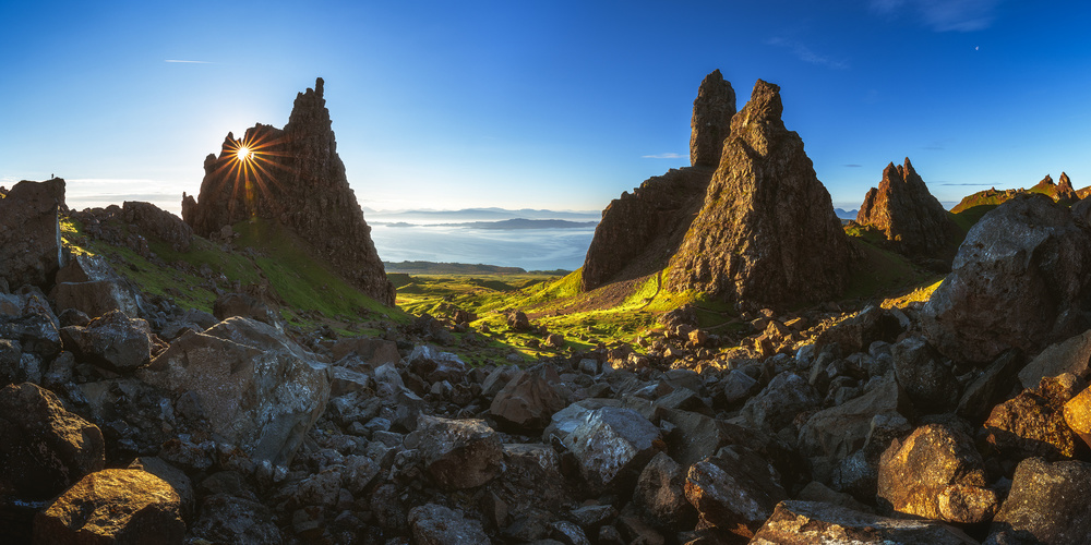 Scotland - The Storr Panorama van Jean Claude Castor