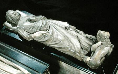 Tomb of Philippe III (1245-85) the Bold van Jean D'Arras