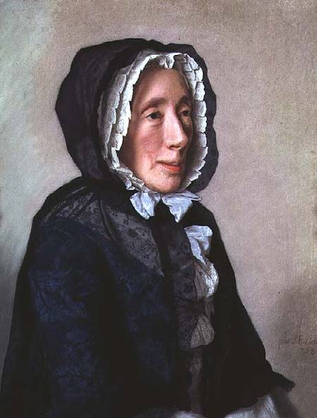 Portrait of Madame Tronchin van Jean-Étienne Liotard