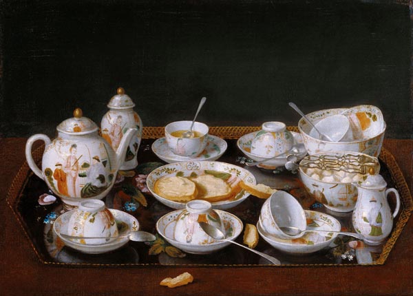 Tea Set van Jean-Étienne Liotard