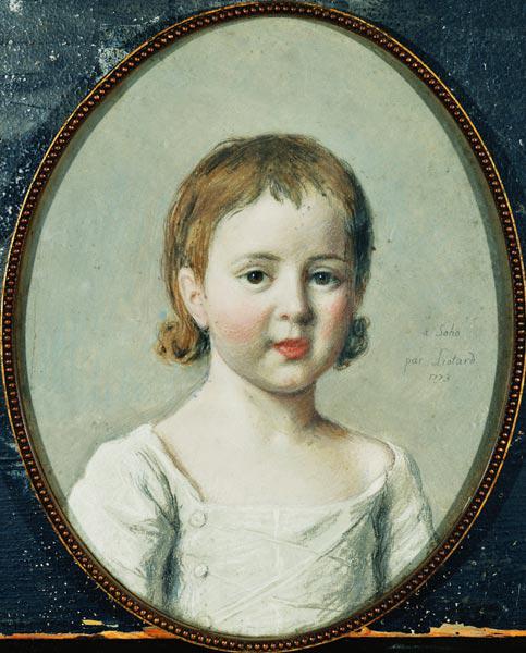 Büstenporträt von Matthew Robinson Boulton im Alter von 3 Jahren